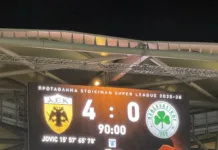 ΑΕΚ–Παναθηναϊκός 4-0: Παράσταση Γιόβιτς στην OPAP Arena