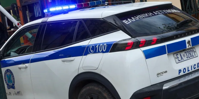 Εικόνα από την αστυνομική επιχείρηση στη Θεσσαλονίκη
