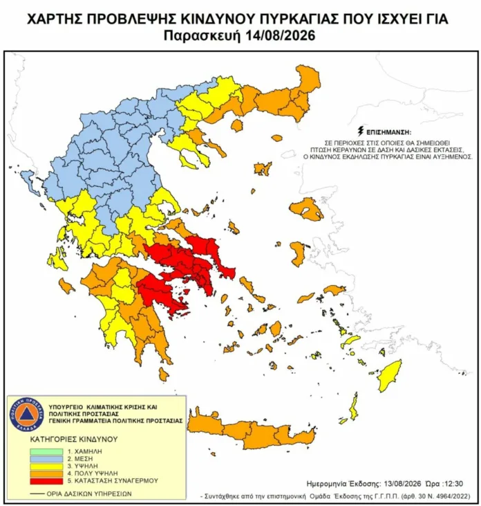 Πυρκαγιά σε δασική περιοχή