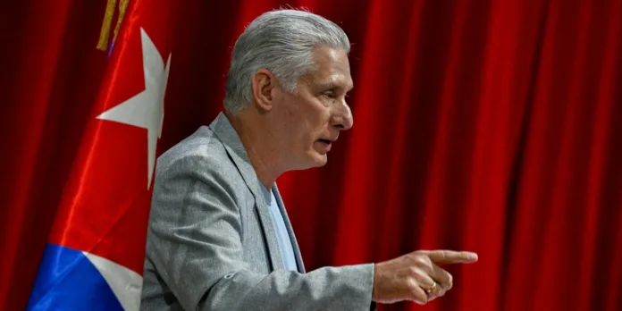 Ο πρόεδρος της Κούβας, Μιγκέλ Ντίας-Κανέλ, απαντά στον χάρτη του Τραμπ