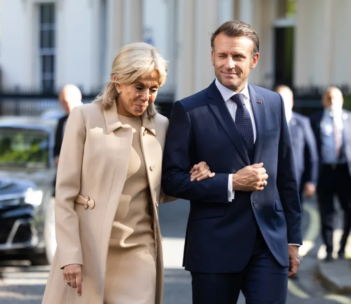 Brigitte Macron σε δημόσια εμφάνιση