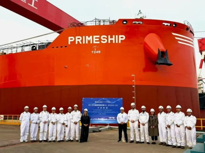 Καθέλκυση του M/V Primeship της Seanergy Maritime στο Dalian