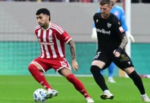 Ολυμπιακός – Καλαμάτα 5-0: Χατ τρικ ο Ζότα Σίλβα και έβδομη συνεχόμενη νίκη για τους «ερυθρόλευκους»